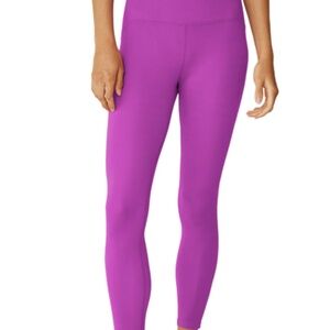 pinkish purple beyond yoga leggings and bra